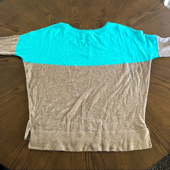 BANANA REPUBLIC Color Block Sweater - Picture 3 of 3